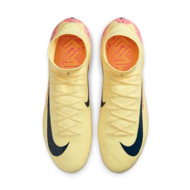 Nike Air Zoom Mercurial Superfly 10 Elite Mbappe FG jaune rose