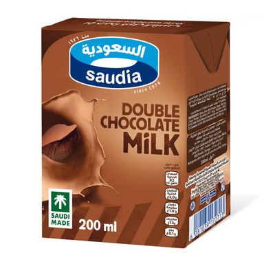 Saudia Double Chocolate Milk 200ml