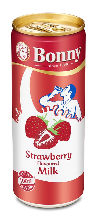 Bonny Strawberry Flavoured Milk 250ml