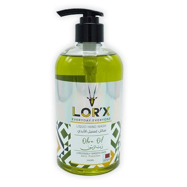 LOR`X LIQUID HAND WASH  OLIVE OIL 500ML