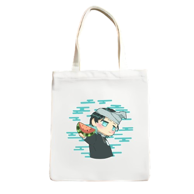 [PRE-ORDER] Muichiro Tokito Totebag (Demon Slayer Edition) - WHITE