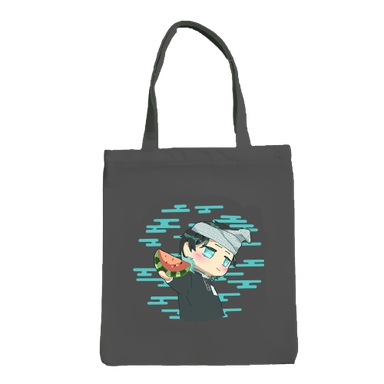 [PRE-ORDER] Muichiro Tokito Totebag (Demon Slayer Edition) - BLACK