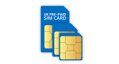 UK Physical SIM Card