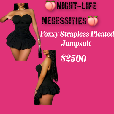 Foxxy Strapless Jumpsuit