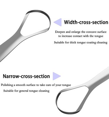 Surgical Grade Stainless Steel Tongue