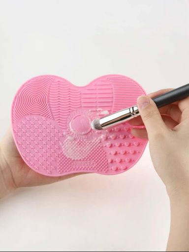 Durable and Reusable Silicone Makeup Brush Cleaning Pad