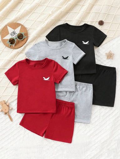 Plain casual set