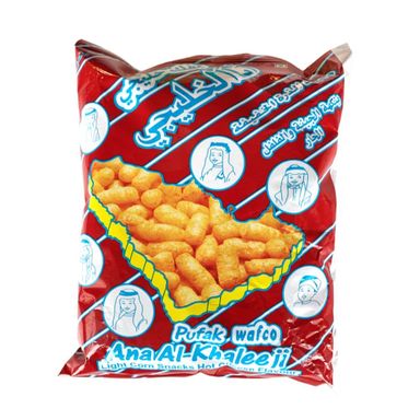 Ana Al-Khaleeji Pufak Light Corn Hot Cheese 40gm