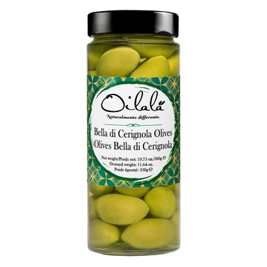 OILALÁ BELLA DI CERIGNOLA OLIVES WHOLE 560g.