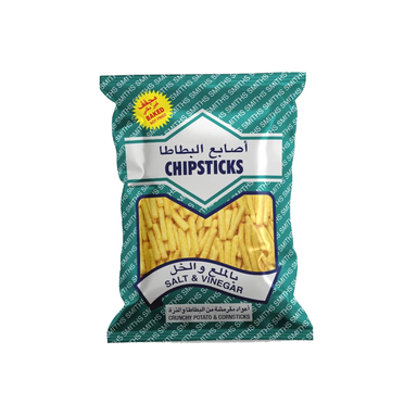 SMITHS CHIPSTICKS SALT & VINEGAR 100G