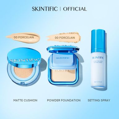 [New] SKINTIFIC ULTRA MATTE SET Ultra Cover Powder Foundation