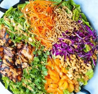 Japenese Chicken Salad Bowl