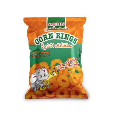 SMITHS CORN RINGS HOT & SPICY 16G