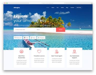 Travel Agent Website