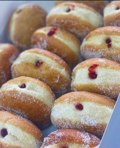 Pastries: PIES AND DOUGHNUTS.