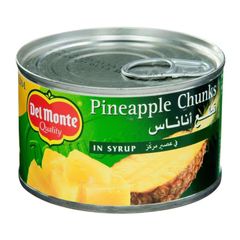 DEL MONT PINEAPPLE CHUNK IN SYRUP 235GM