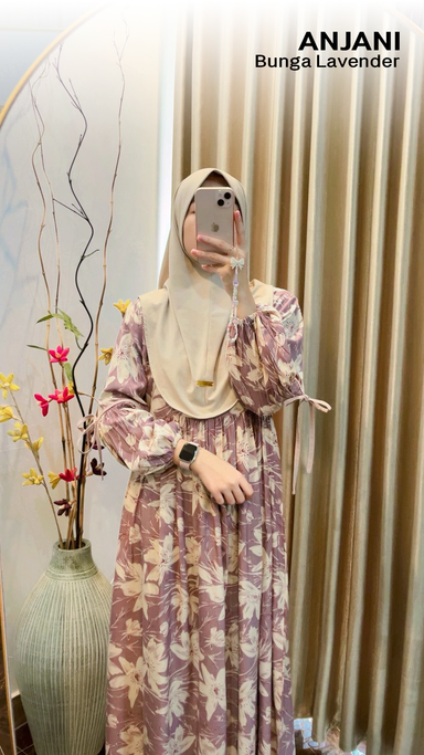 Warna Warni Brand Dress Anjani Pita Rayon Diamond