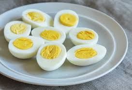 Boiled eggs