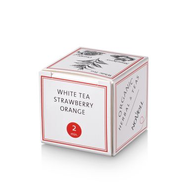 Pirámides ECO - White Tea Strawberry Orange - 30u