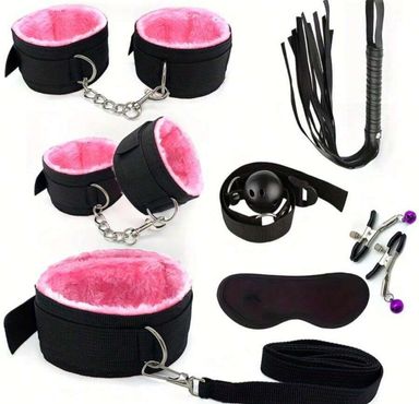 7 pièces Kit de contention BDSM