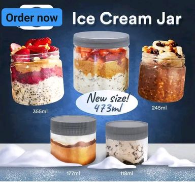 Ice cream jar