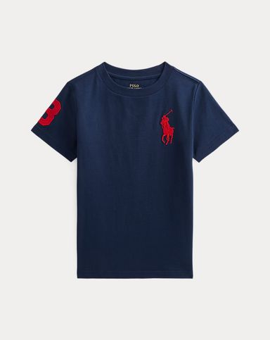 [B03] Big Pony Cotton Jersey Tee - Refined Navy