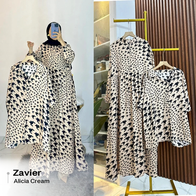 Zavier Couple Bahan Rayon Diamond