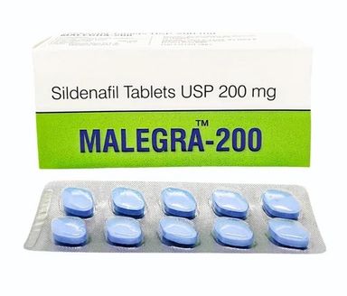 Malegra Sidenafil Citrate 200mg Tablets