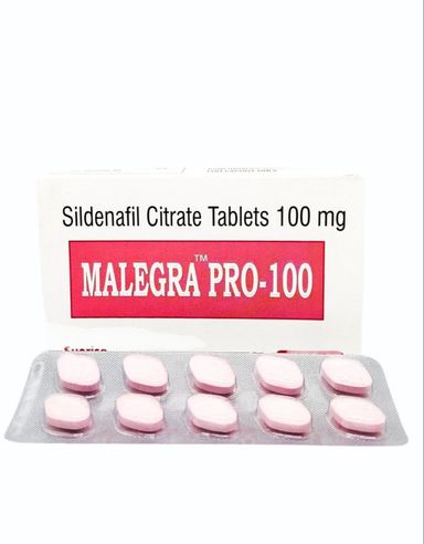 Malegra pro Sildenafil 100mg Tablets