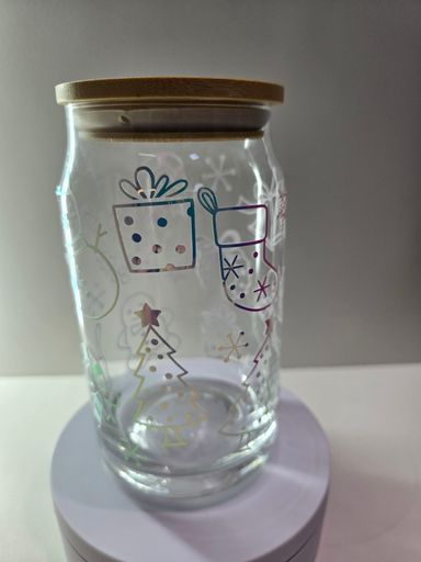 Christmas Libby Glass Cup (Ready Stock)