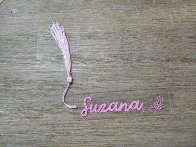 Personalised Acrylic Bookmark (Pre-Order)