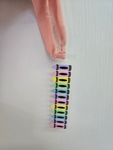 UV DTF Acrylic Bookmarks (Square top)