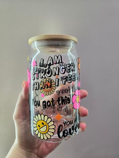 Mental Health Libby Glass Cups