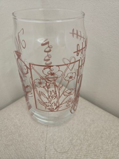 Bridal Libby Glass Cup (Pre-Order)