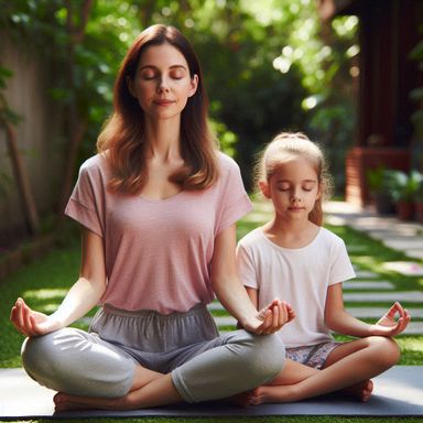 Meditaciones Madres e hijas y/o hijos. Padres e hijas y/o hijos. ¡Descubre la magia de meditar con tus hijos! Fortalece vínculos, reduce el estrés y mejora la concentración juntos. 🌟🧘‍♀️🧘‍♂️