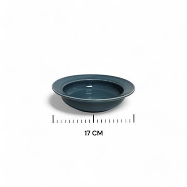 Plato kobachi grande cerámica azul 17 cm