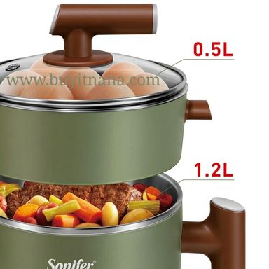 ELECTRIC COOKER (SONIFER 1.2Liter) SF-1505