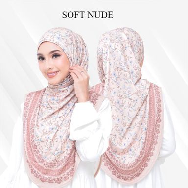 TWIST 2 SAAT SARUNG ( Digital Print) Moscrep Korea - Hijab