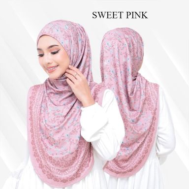 TWIST 2 SAAT SARUNG ( Digital Print) Moscrep Korea - Hijab