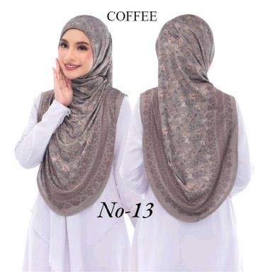 TWIST 2 SAAT SARUNG ( Digital Print) Moscrep Korea - Hijab