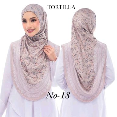 TWIST 2 SAAT SARUNG ( Digital Print) Moscrep Korea - Hijab