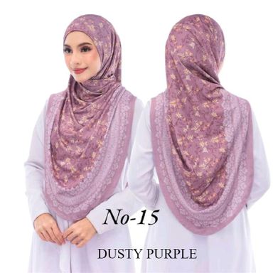 TWIST 2 SAAT SARUNG ( Digital Print) Moscrep Korea - Hijab