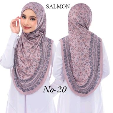 TWIST 2 SAAT SARUNG ( Digital Print) Moscrep Korea - Hijab