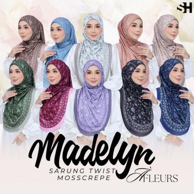 TUDUNG SARUNG TWIST MADELYN