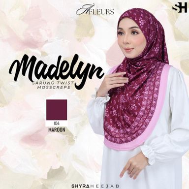 TUDUNG SARUNG TWIST MADELYN