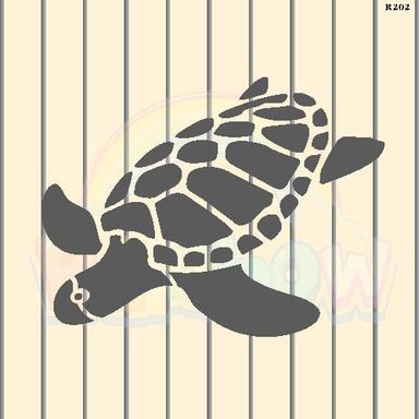 R202_Turtle Wall Stencil