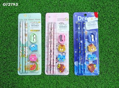 Kawaii Pencil & Stationery Set  