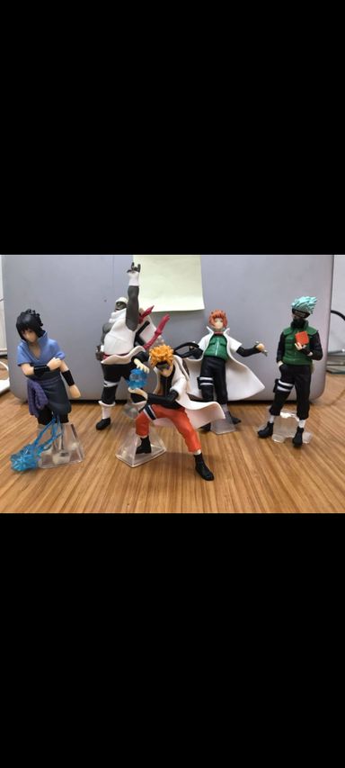 Lot de 5 figurines Narutos