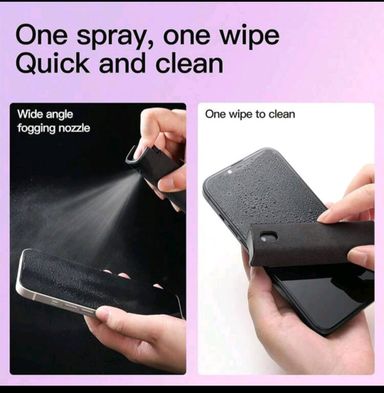 Microfiber Cloth Screen Cleaning Kit 