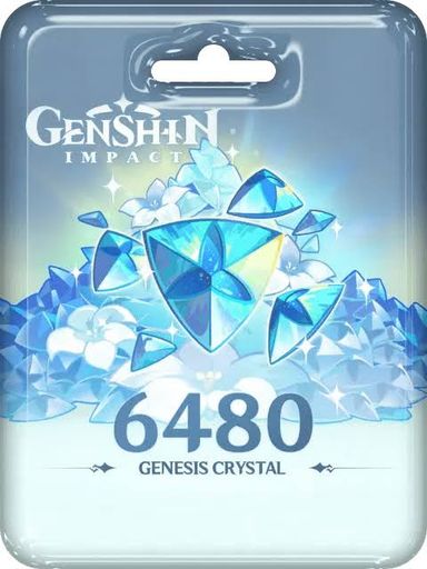 6480 Genshin Crystal 